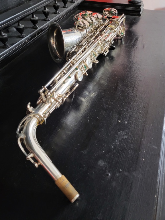 Selmer mark 7 zilver altsaxofoon Verkocht