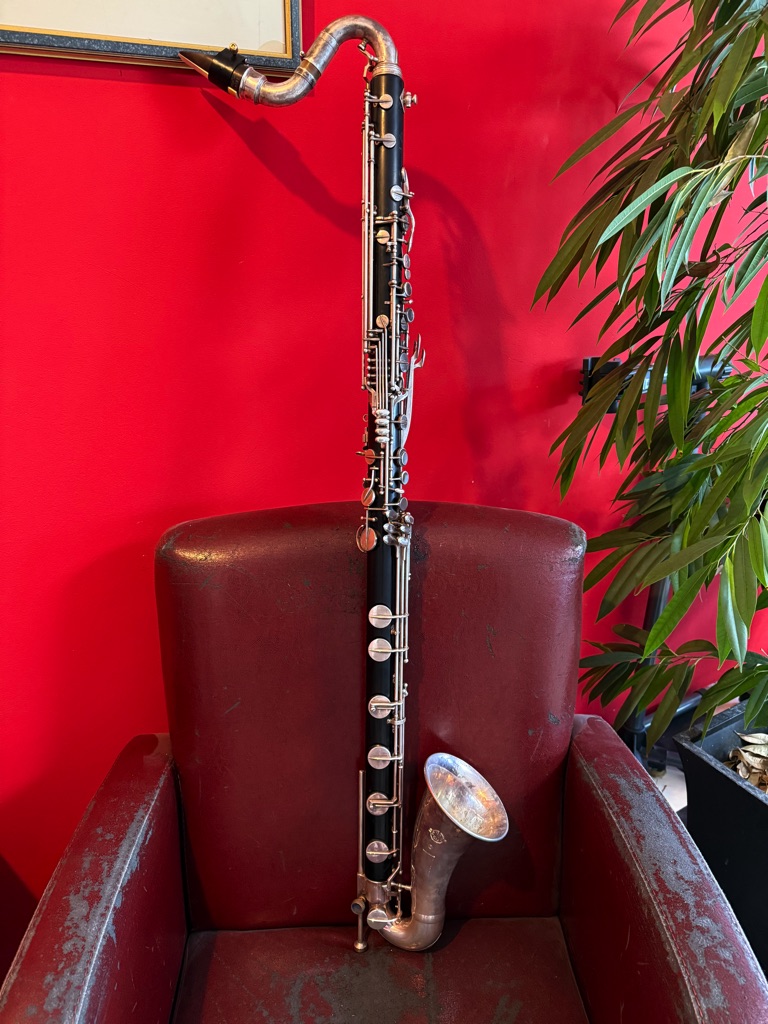 Selmer Basklarinet E 5233 tot Lage C – Vintage 1977 Topkwaliteit met Garantie