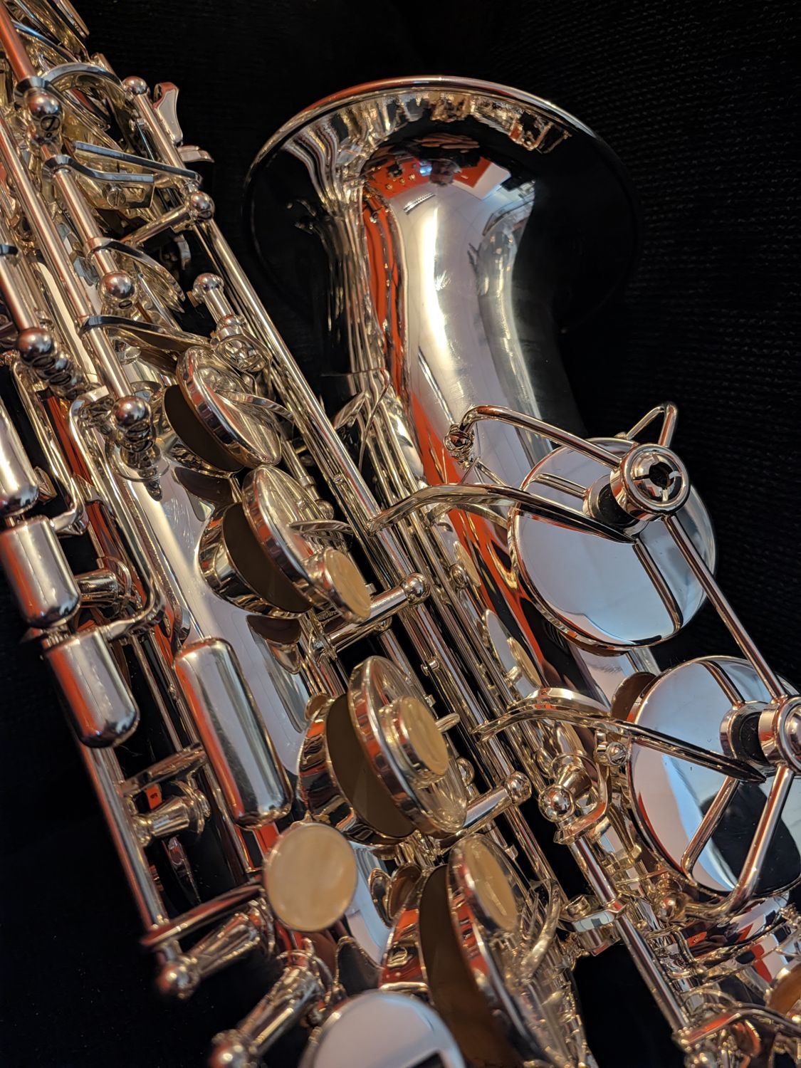 Conn CAS411 Altsaxofon (Silber) – Foto 14