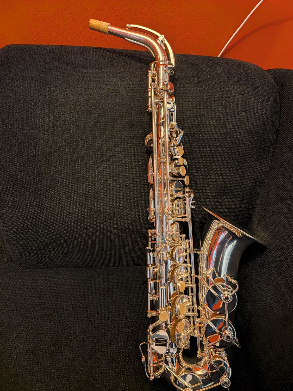 Conn CAS411 Altsaxofon (Silber) – Foto 7