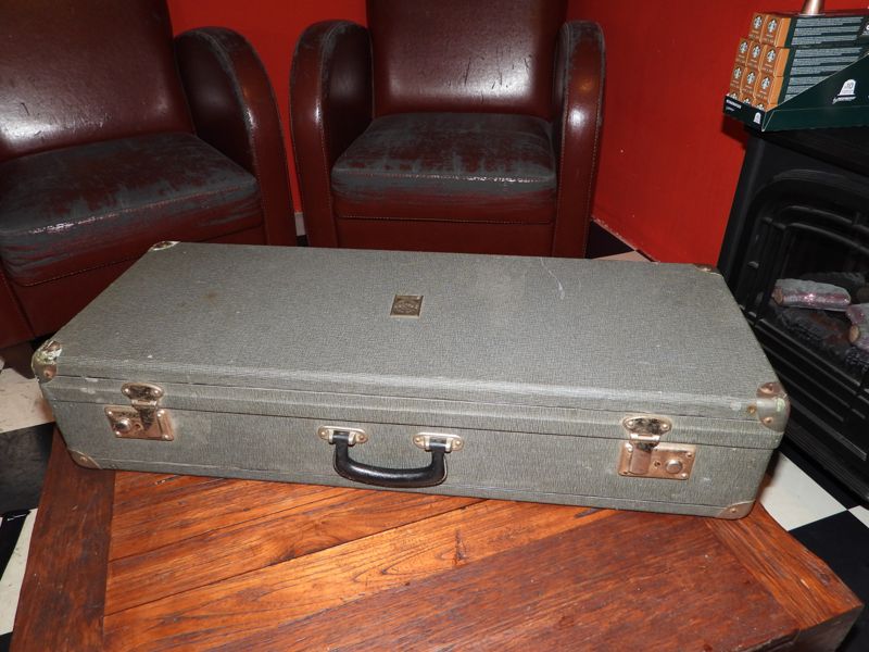 Selmer Paris Koffer, graues Tweed