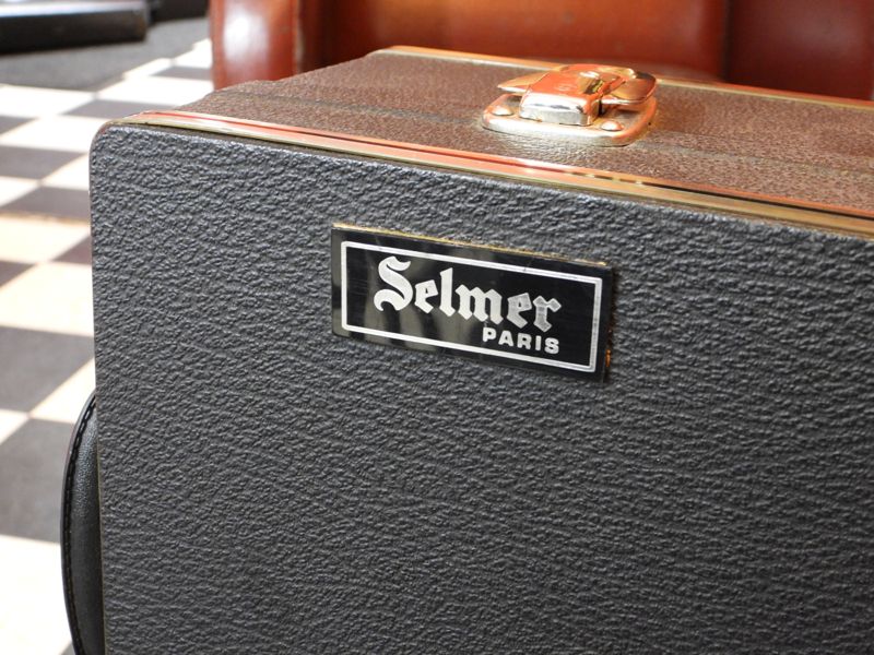 Selmer Paris Koffer, schwarz mit Chromrand