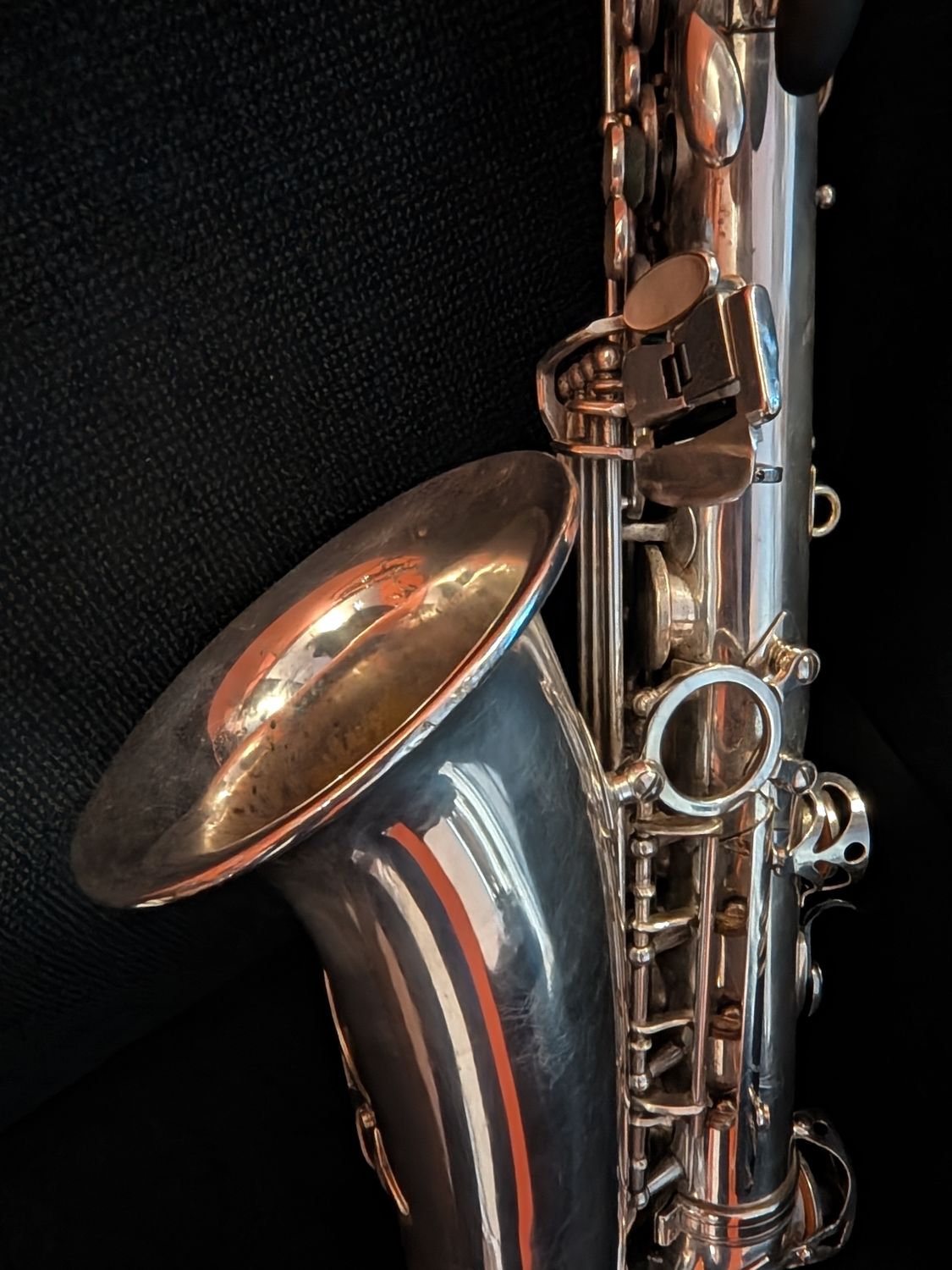 Selmer Super Action 80 Series I alto saxophone (silver) – photo 12