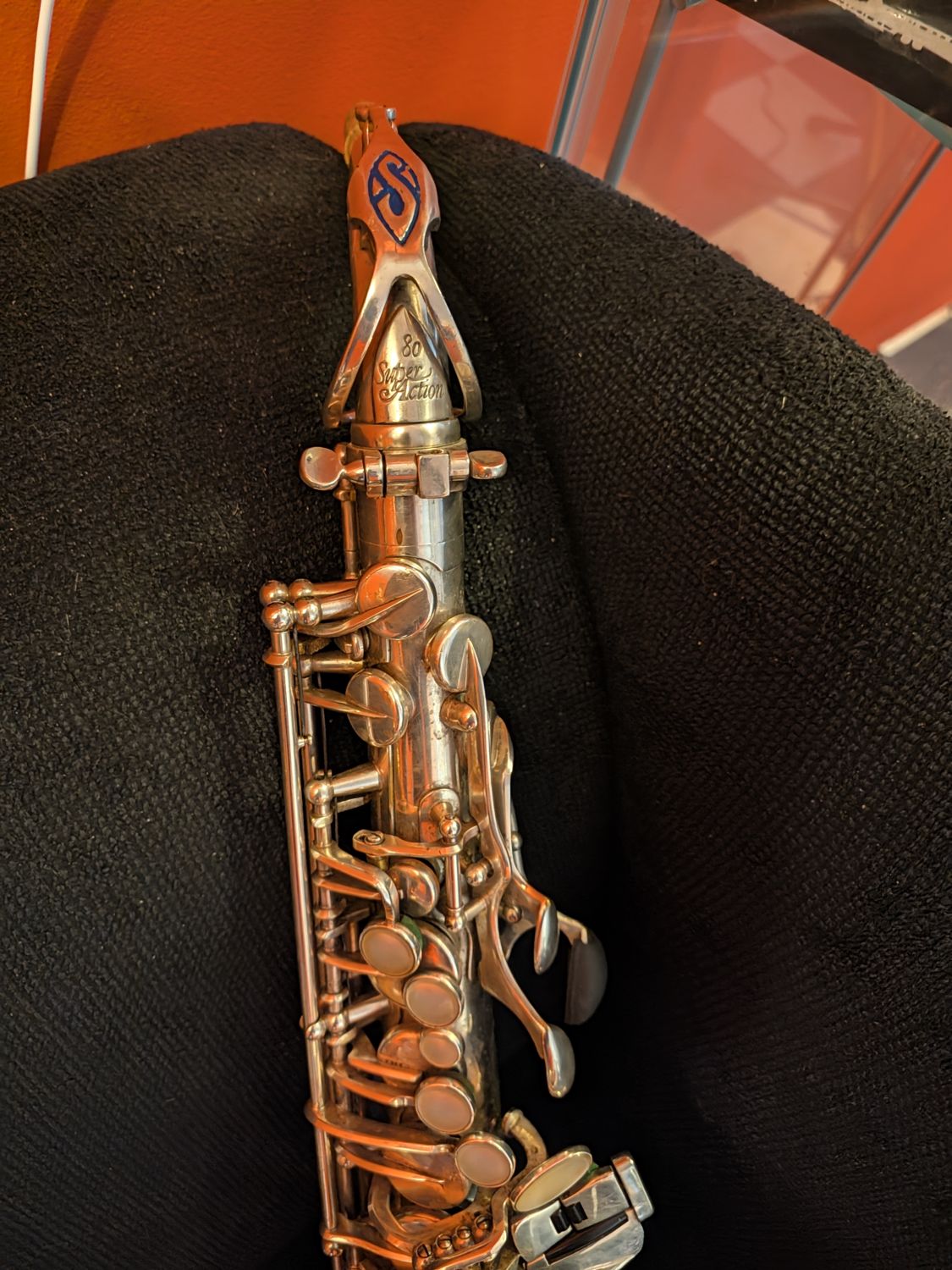 Selmer Super Action 80 Series I alto saxophone (silver) – photo 13