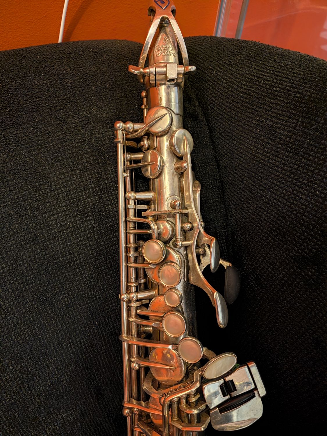 Selmer Super Action 80 Series I alto saxophone (silver) – photo 14