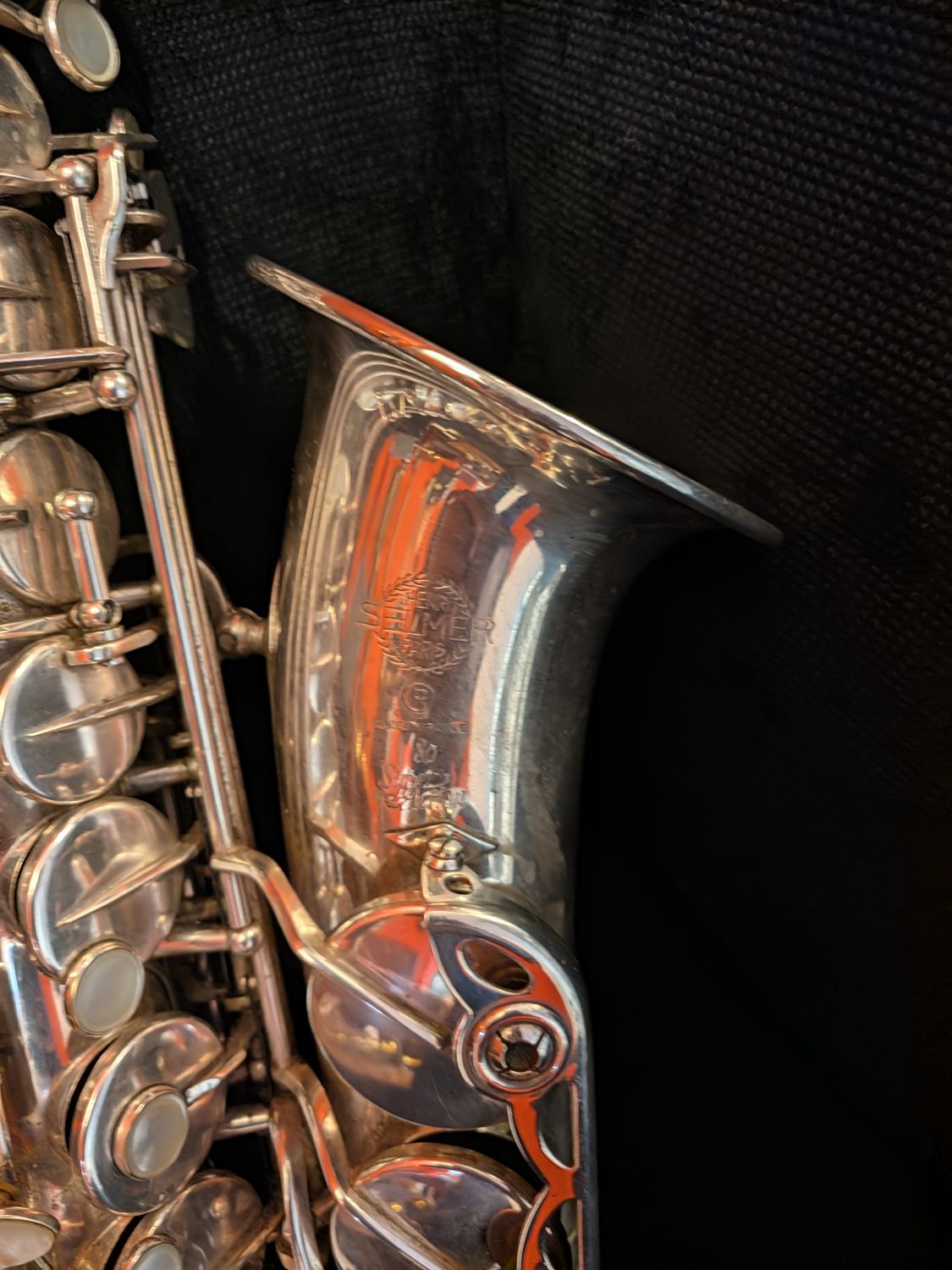 Selmer Super Action 80 Series I alto saxophone (silver) – photo 2