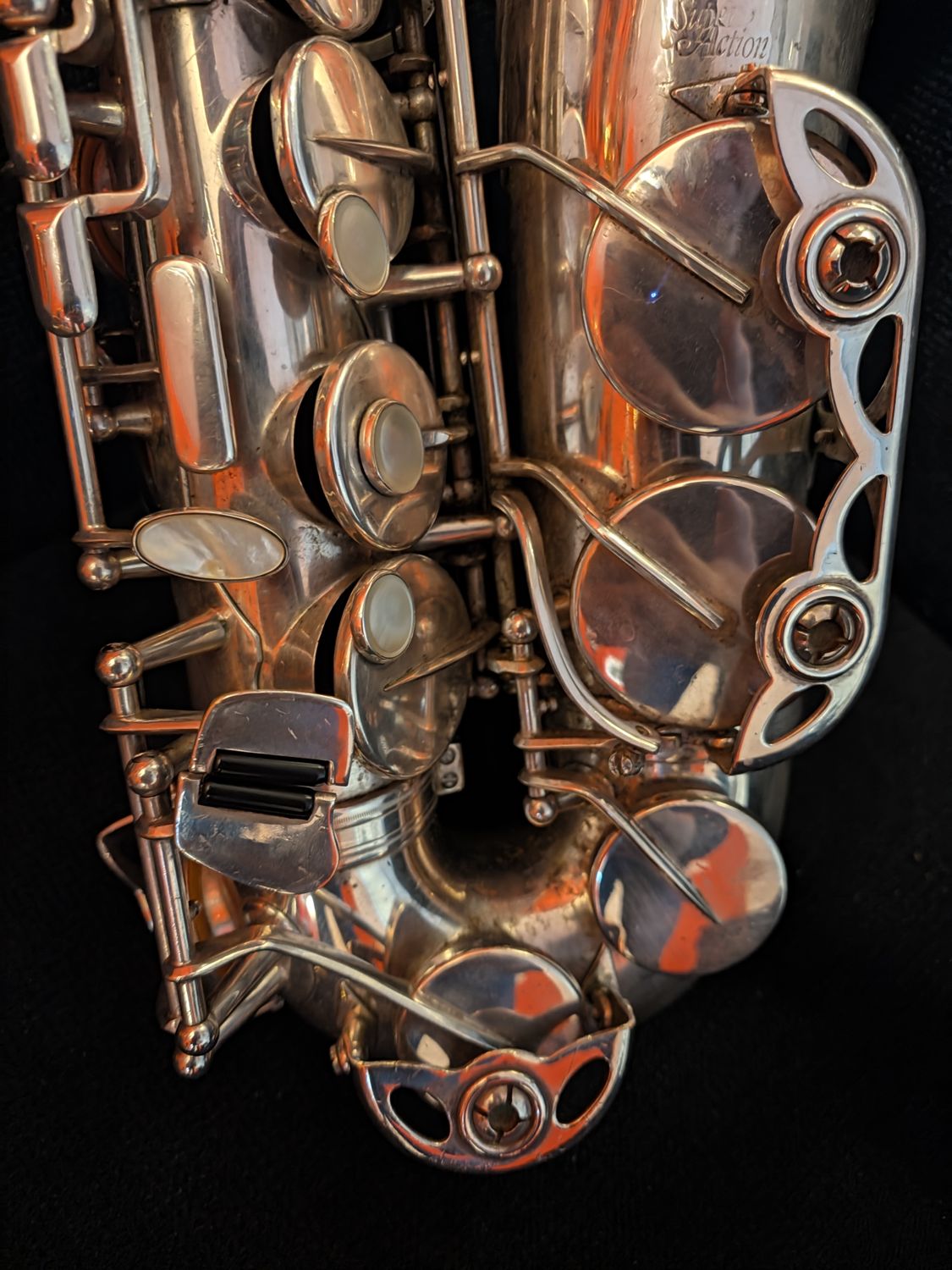Selmer Super Action 80 Series I alto saxophone (silver) – photo 3
