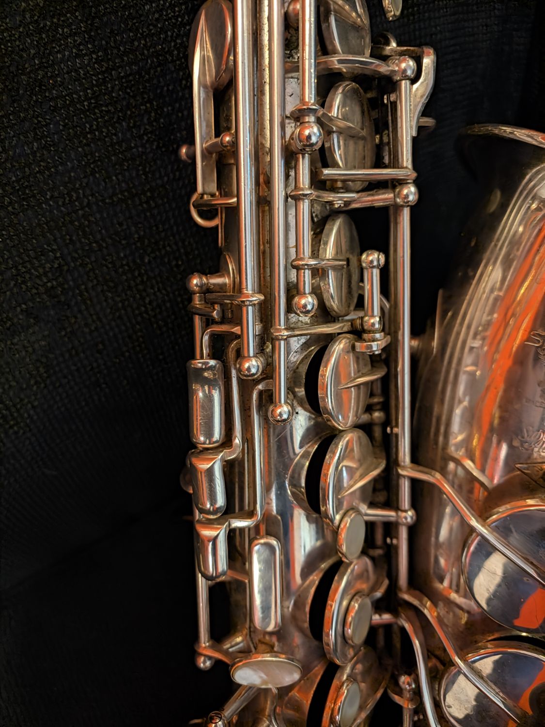 Selmer Super Action 80 Series I alto saxophone (silver) – photo 4