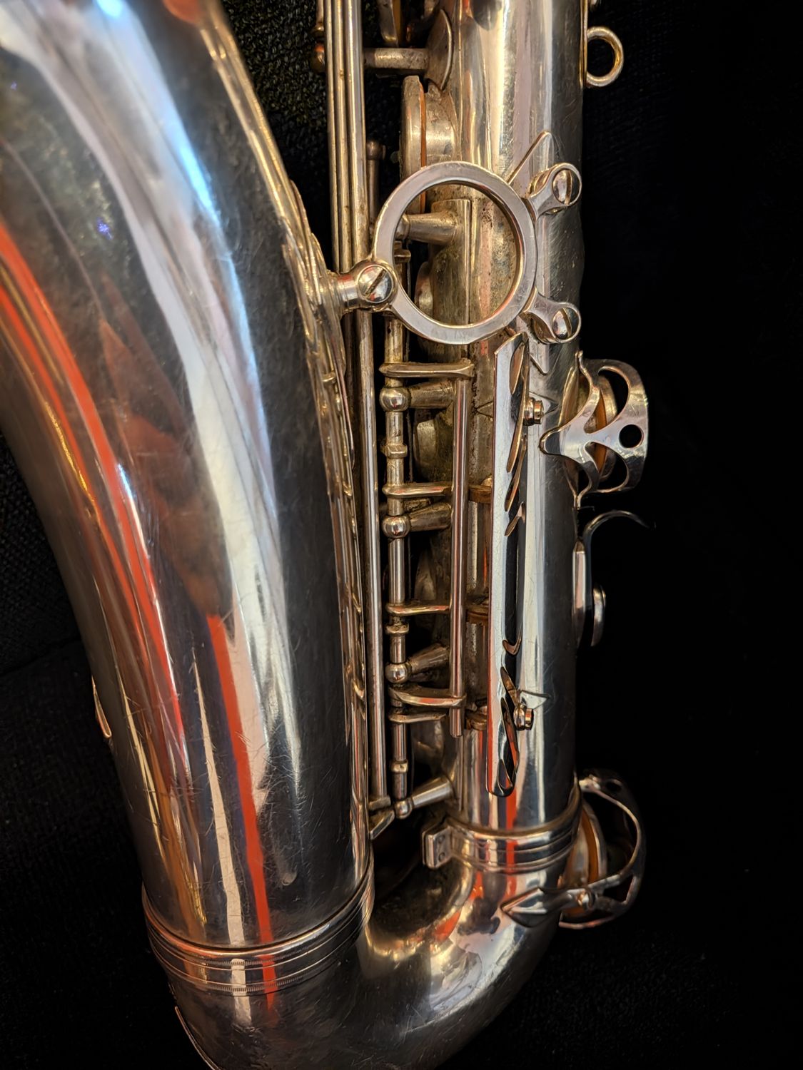 Selmer Super Action 80 Series I alto saxophone (silver) – photo 5
