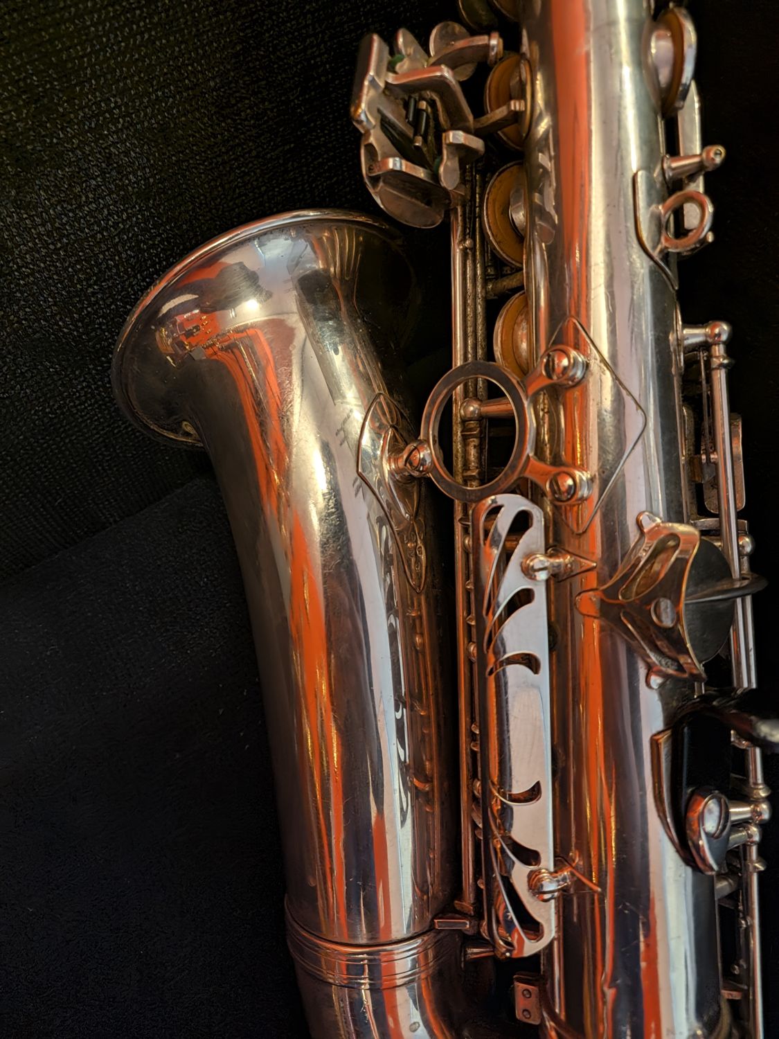 Selmer Super Action 80 Series I alto saxophone (silver) – photo 8