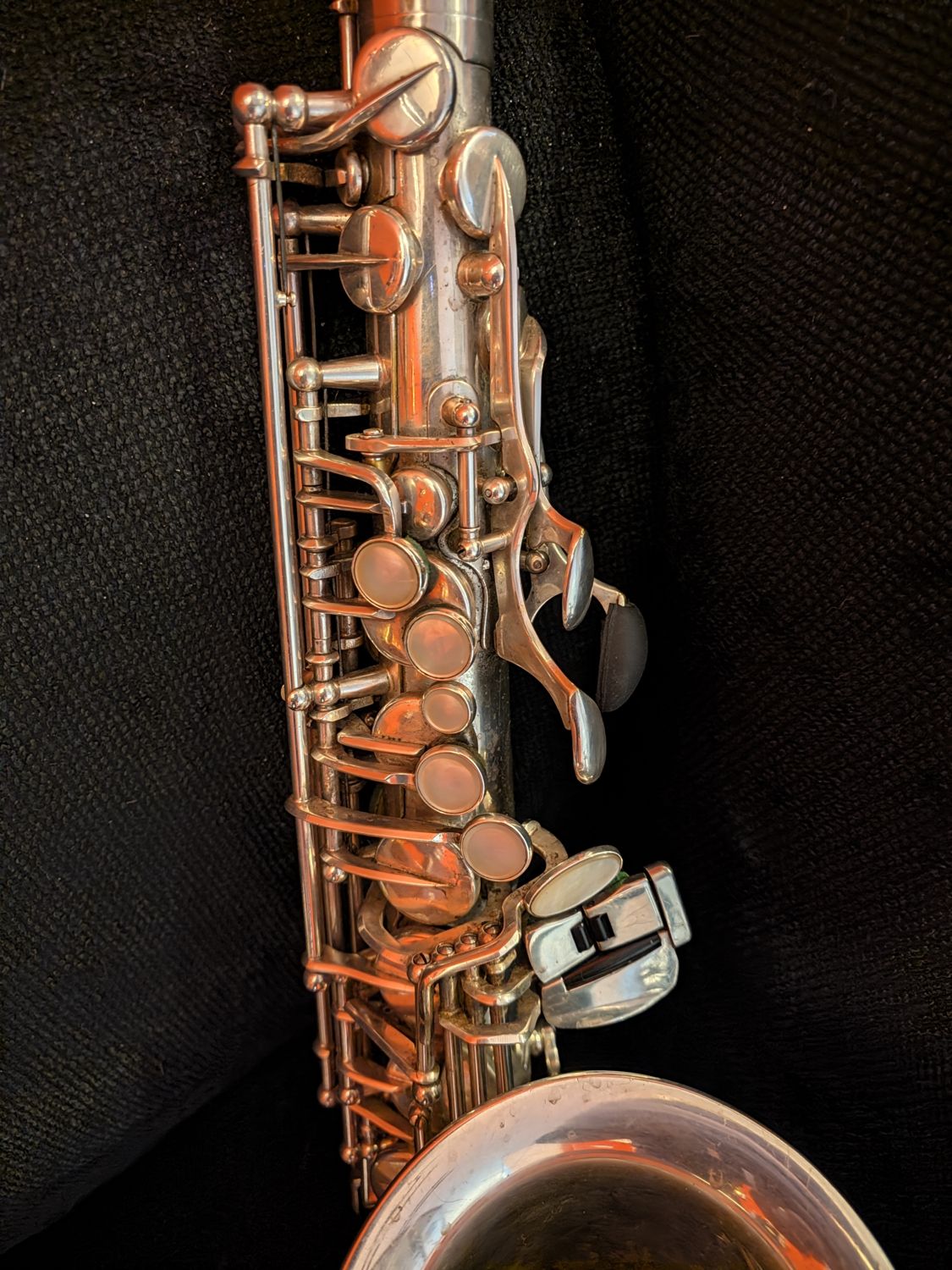 Selmer Super Action 80 Series I alto saxophone (silver) – photo 9