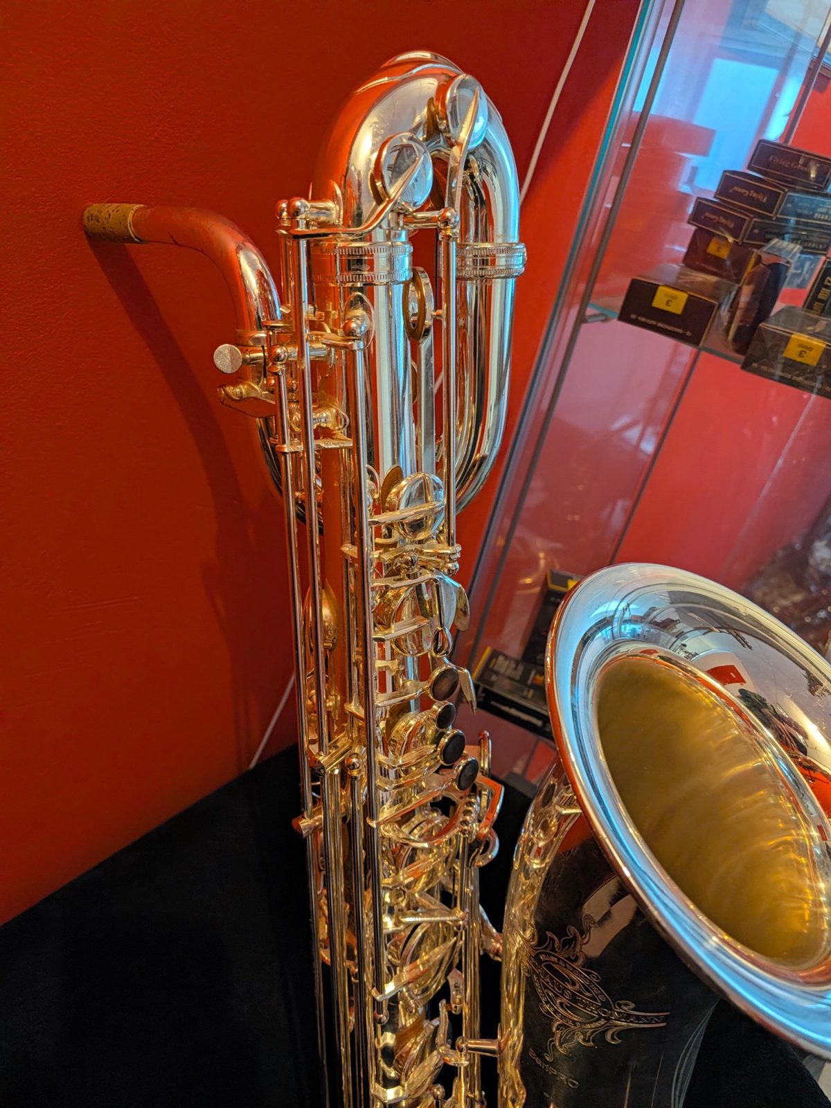 Thomann BariPRO baritonsaxofoon (zilver) – foto 5