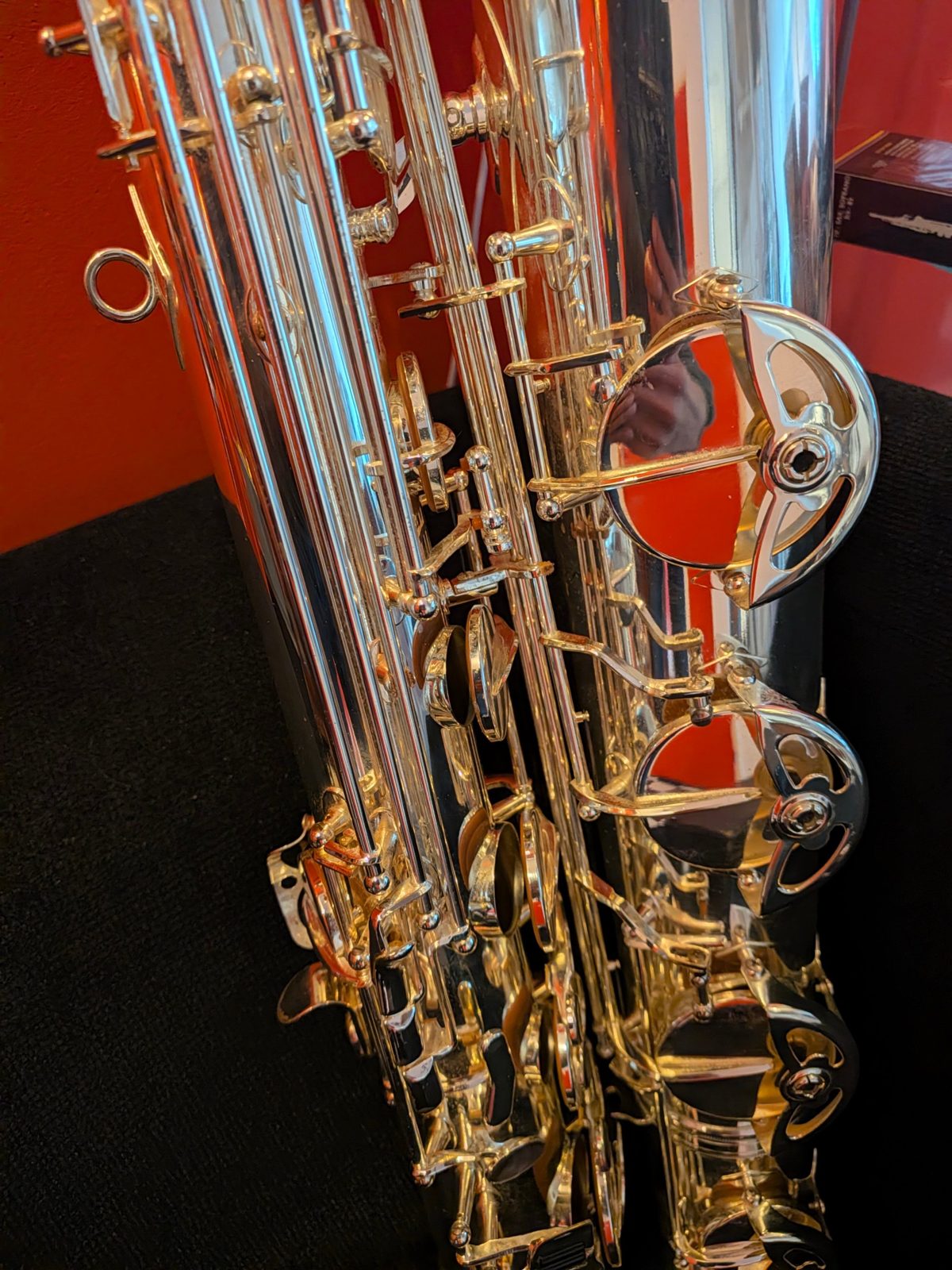 Thomann BariPRO baritonsaxofoon (zilver) – foto 8