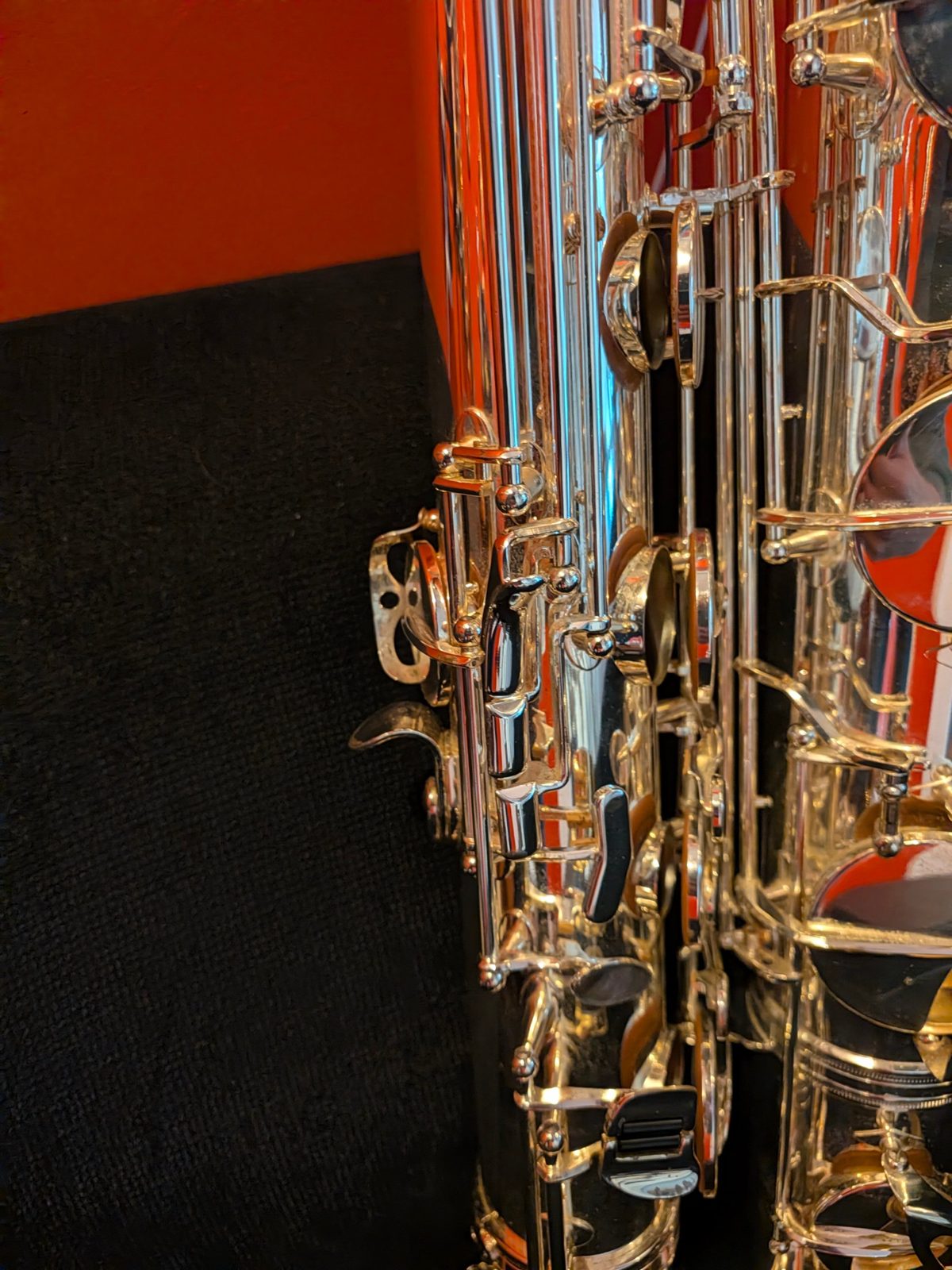 Thomann BariPRO baritonsaxofoon (zilver) – foto 9